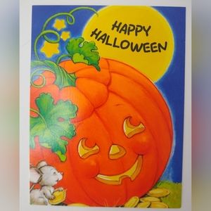 Vintage American Greetings Halloween Cards Notecard